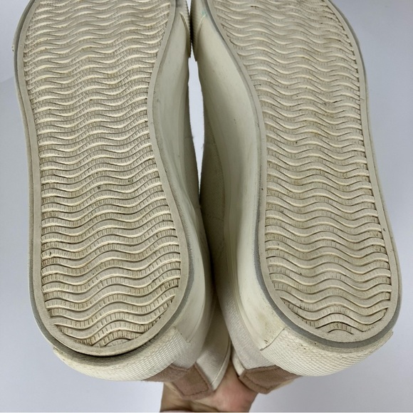 American Eagle Platform Smiley® Colorblock Embroidered High-Top Sneakers Sz 7 - Picture 15 of 16